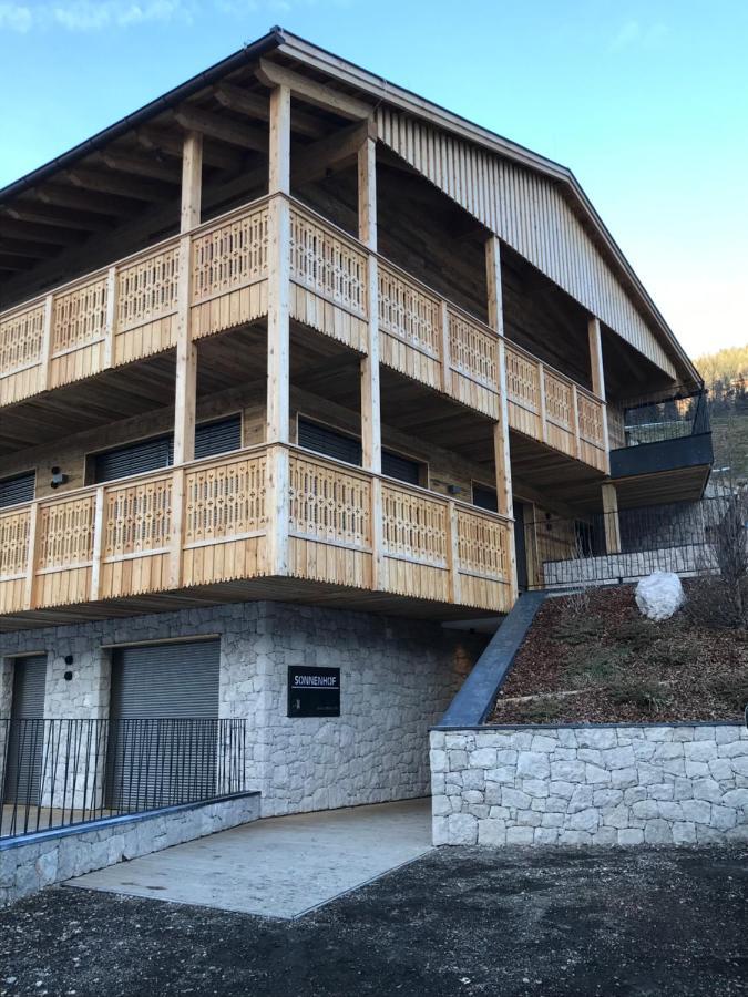 Exclusives Apartment Im Sonnenhof Moos Sexten Exterior foto